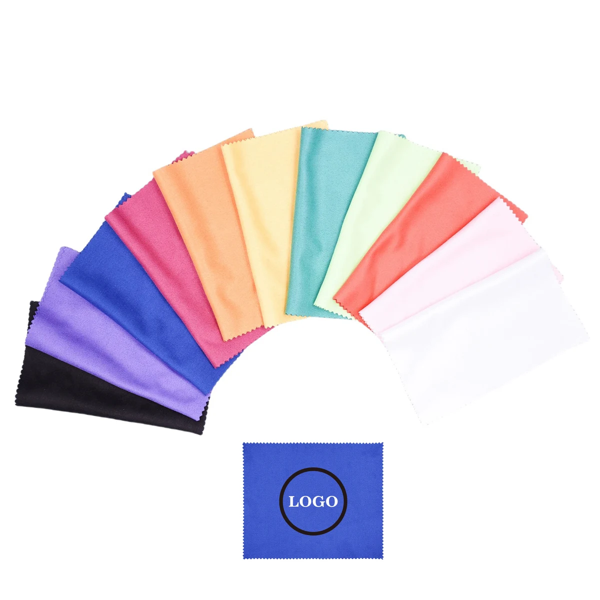 Soft Microfiber Glasses Cleaning Cloth ?C Full Color 1