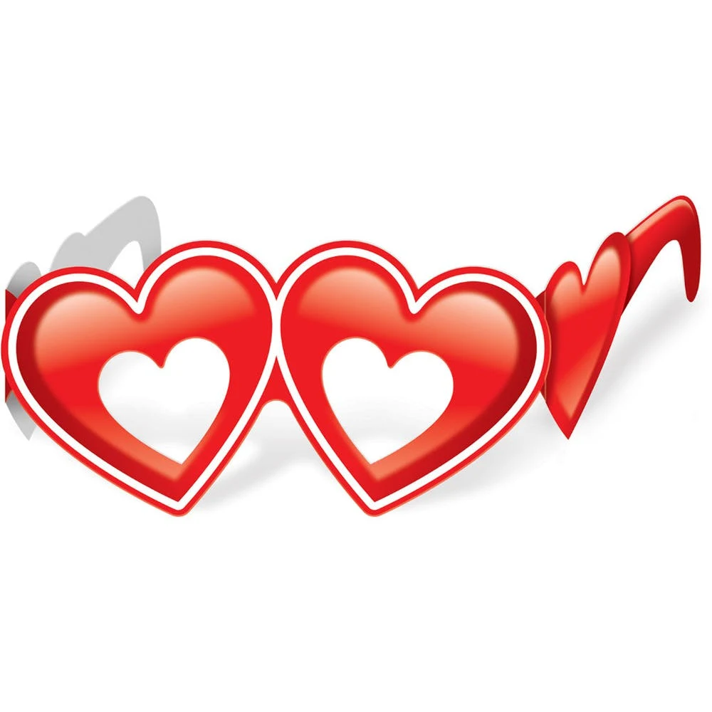 Heart Shaped Glasses - 12 Pk 1