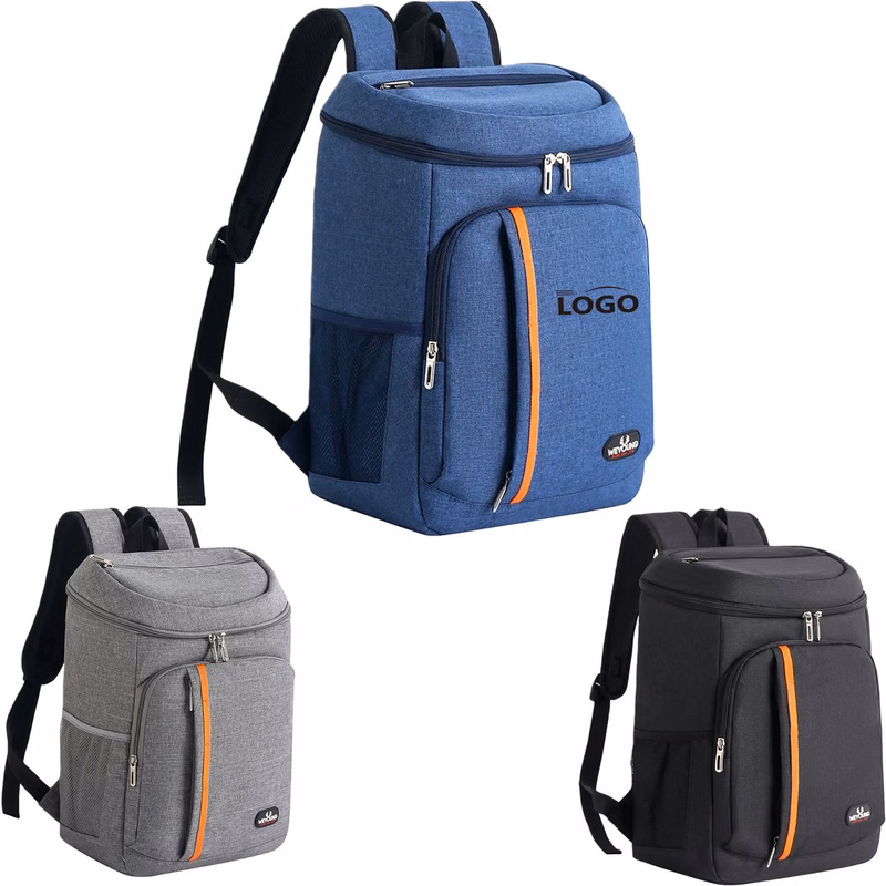 Oxford Fabric Insulated Backpack Outdoor Cooler Bag