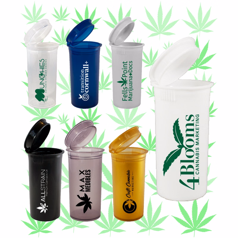 13 Dram Pop Top Cannabis Container