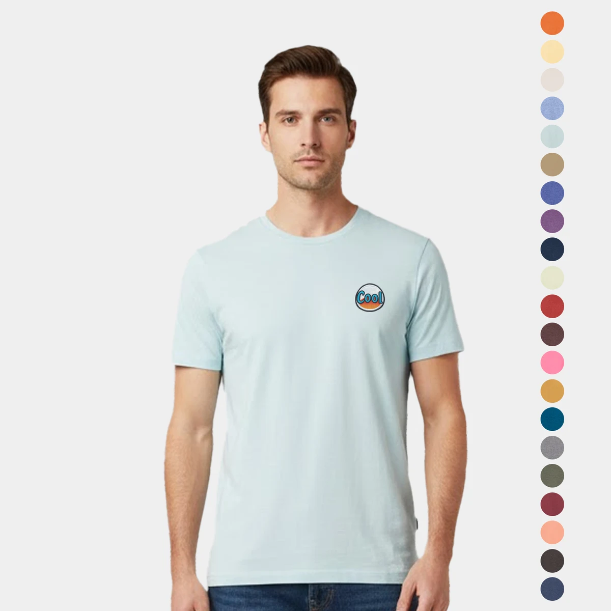 Elements Responsibly Sourced Cotton-Poly Jersey Tee 1