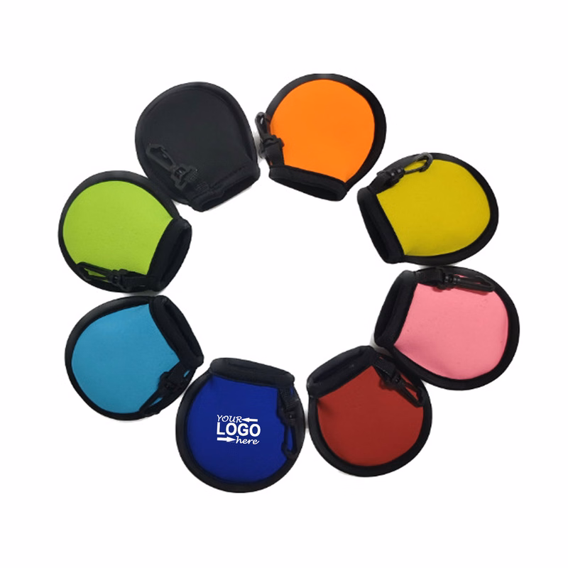 MOQ20 Neoprene Golf Ball Washer Bag