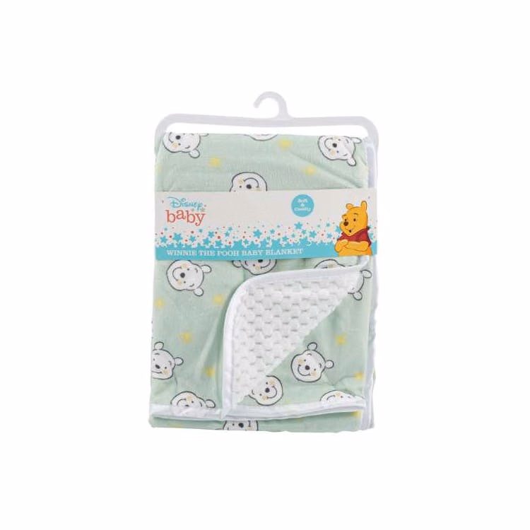 Disney Baby Blankets - Winnie Pooh Waffle 30"x40"