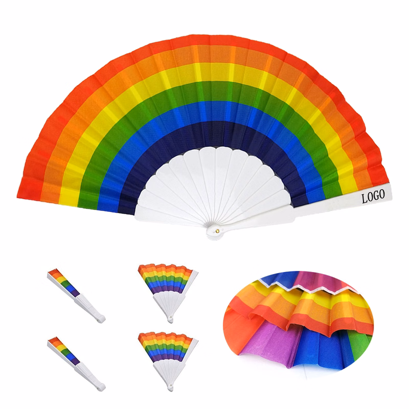 Custom Rainbow Fan