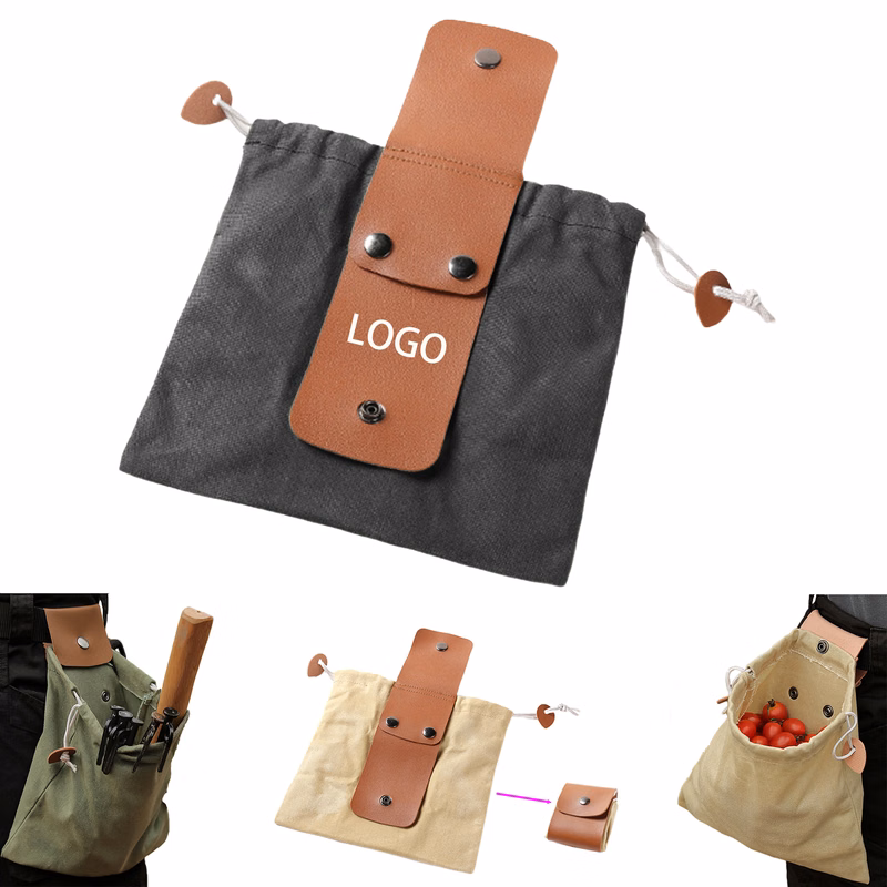 Foldable Canvas Outdoor Picking Bag