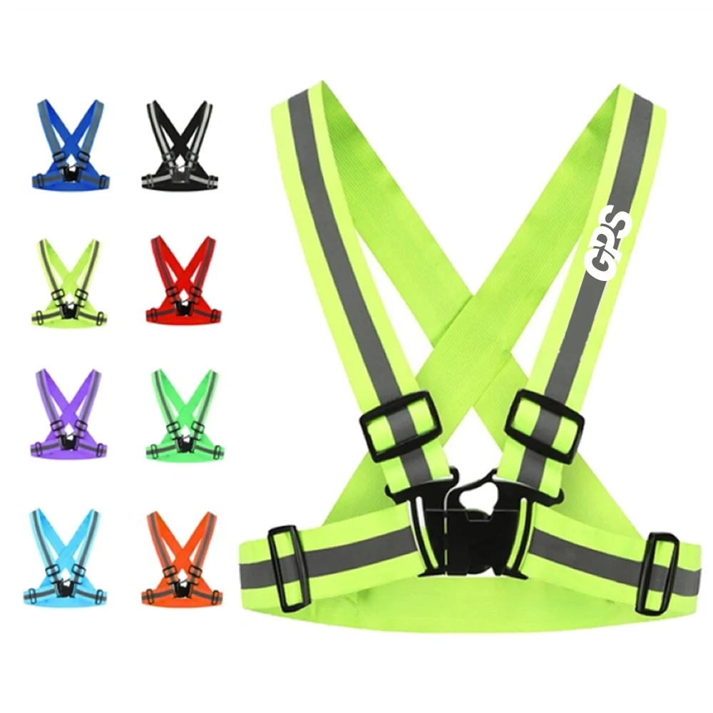 Adjustable Lightweight Elastic Safety Vest Outdoor Gear 1