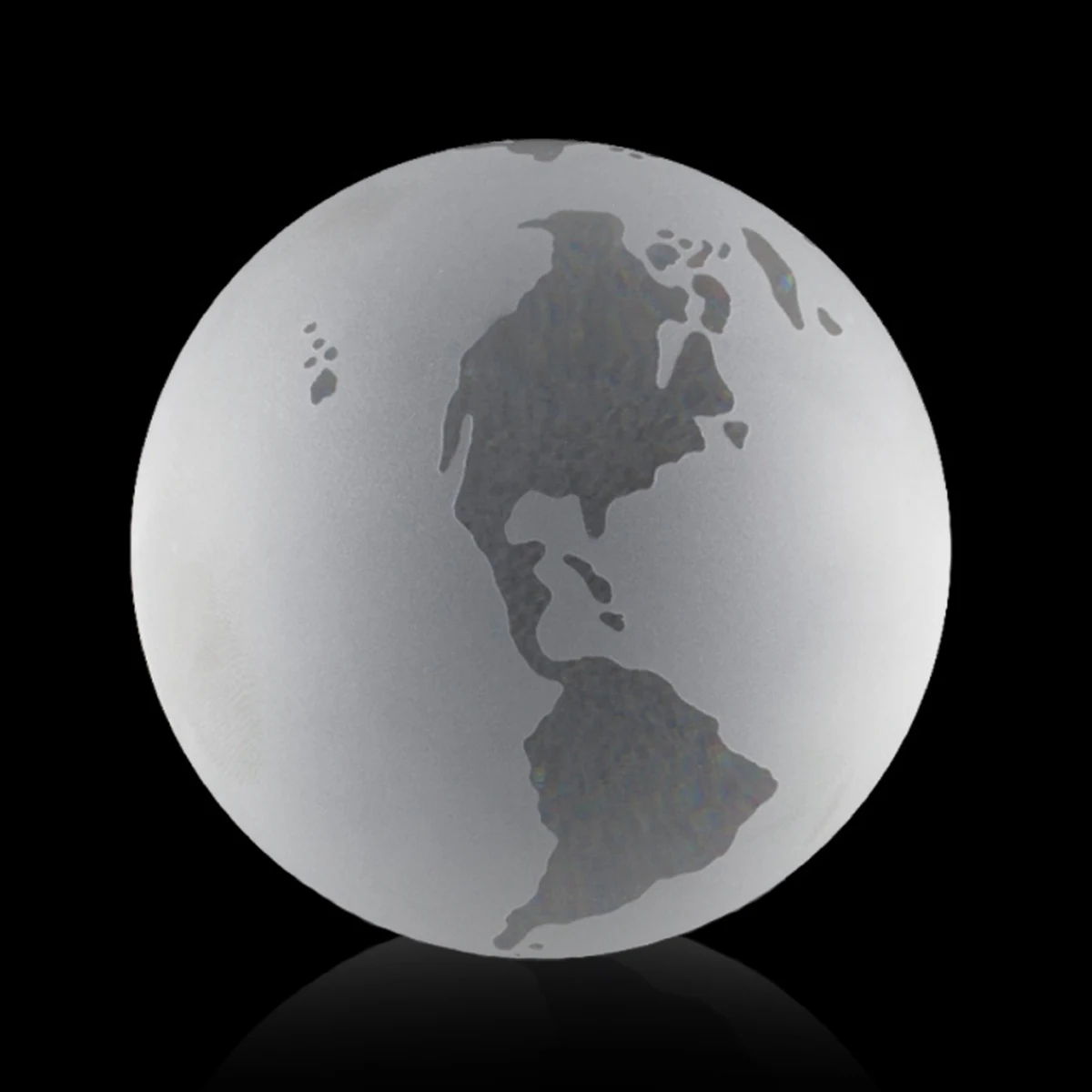 Clear Globe with Frosted Ocean 1