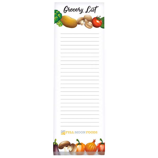 Souvenir® 3" x 9" Scratch Pad with Magnet, 25 Sheet