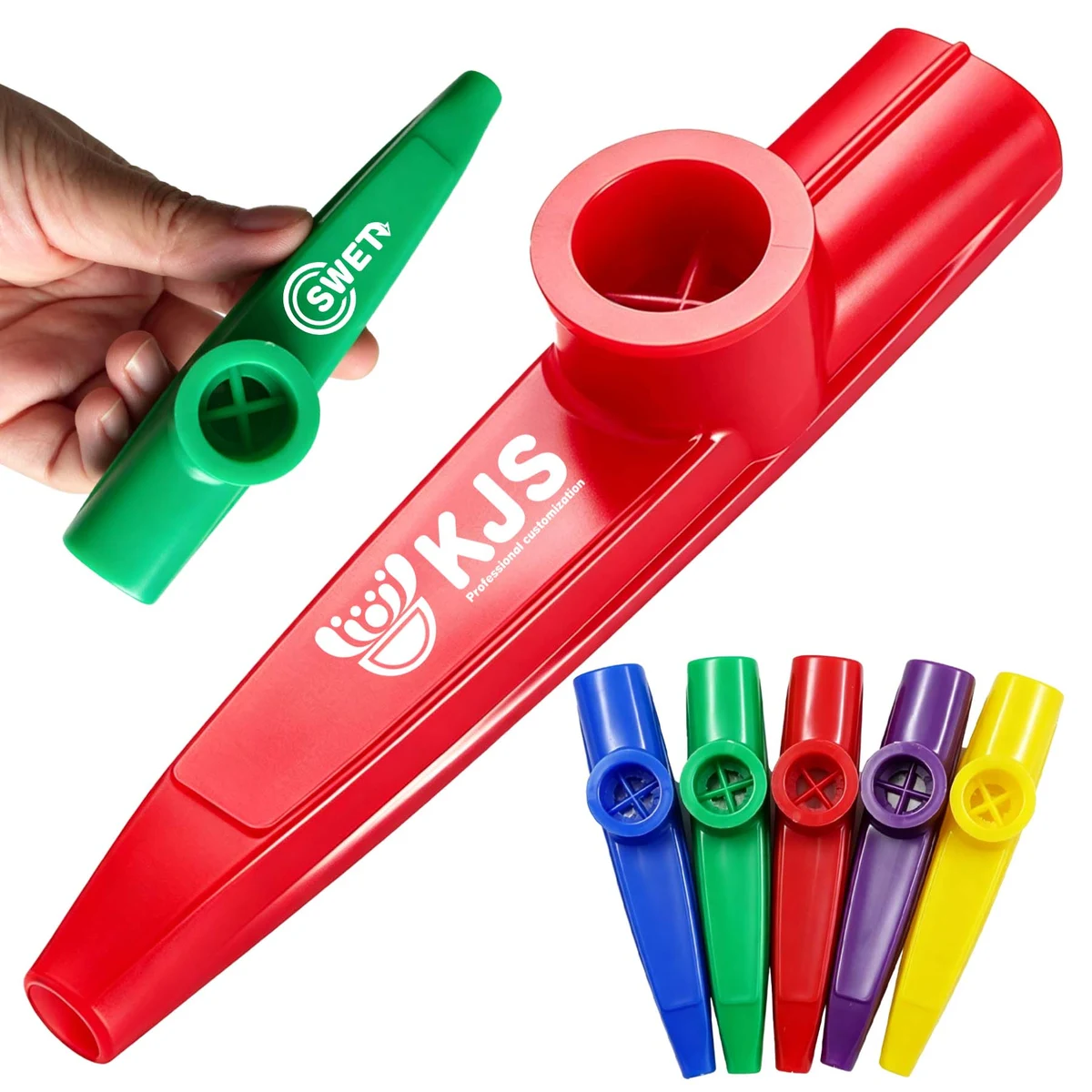 Plastic Kazoos Whistles 1