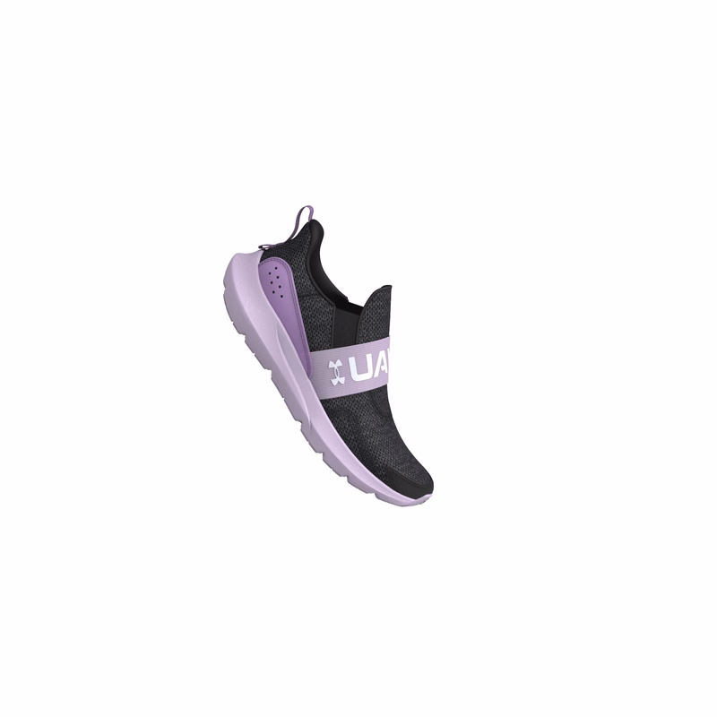 UA Surge 3 Slip Girls' Pre-School Running Shoes