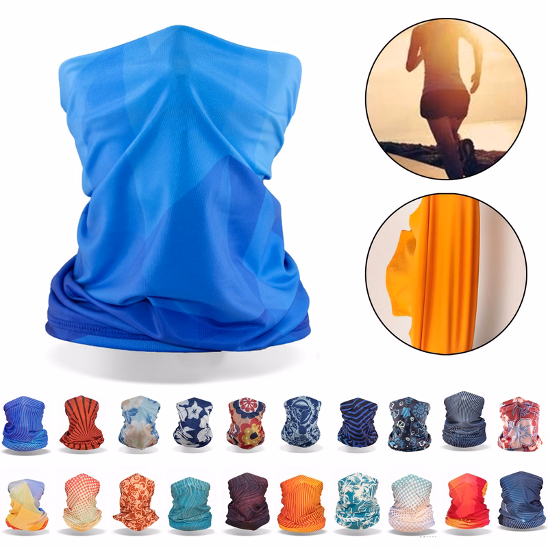 Ice Silk Sunscreen Hood Scarf