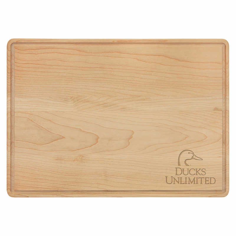 13" x 9" Maple Cutting Board with Juice Groove