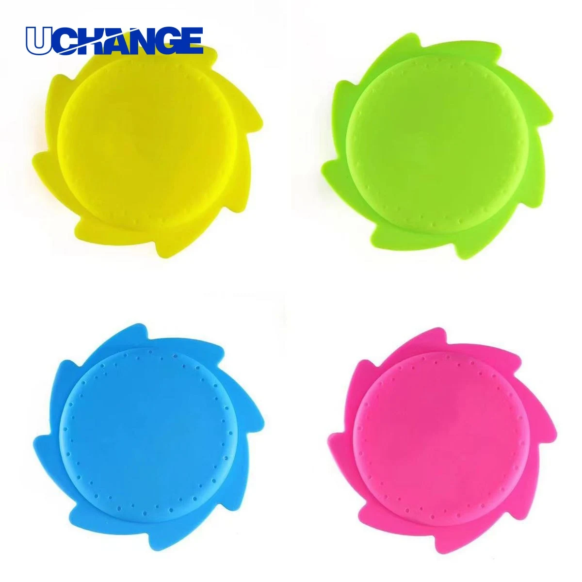 Silicone Sprinkler Flying Disc Toy for Play 1