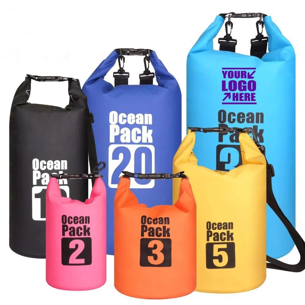 20L Pvc Tarpaulin Dry Waterproof Travel Bags 1