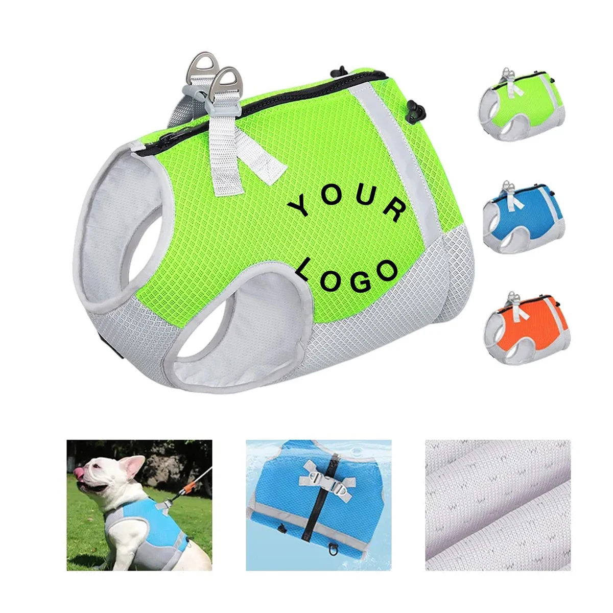 Pet Cooling Vest Ice Silk Material 1