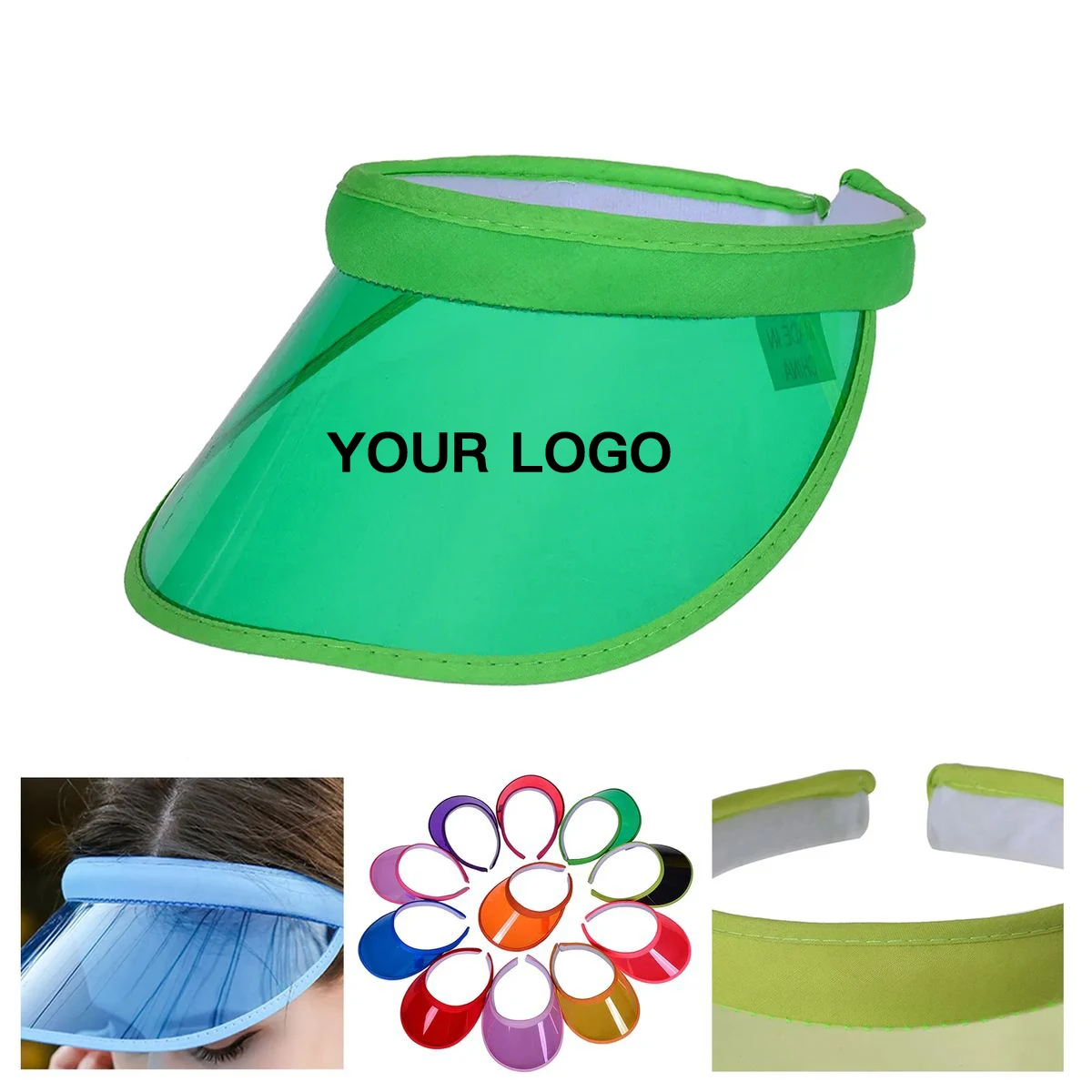 Lightweight PVC Sun Visor For Daily Outdoor Use 1
