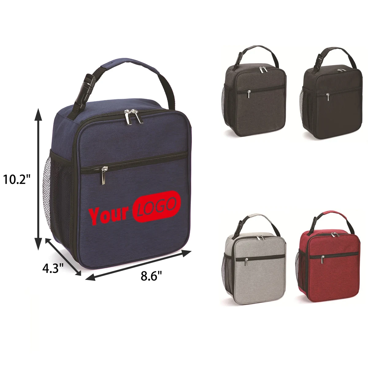 MOQ 50 PCS Portable Thermal Insulated Lunch Bag 1