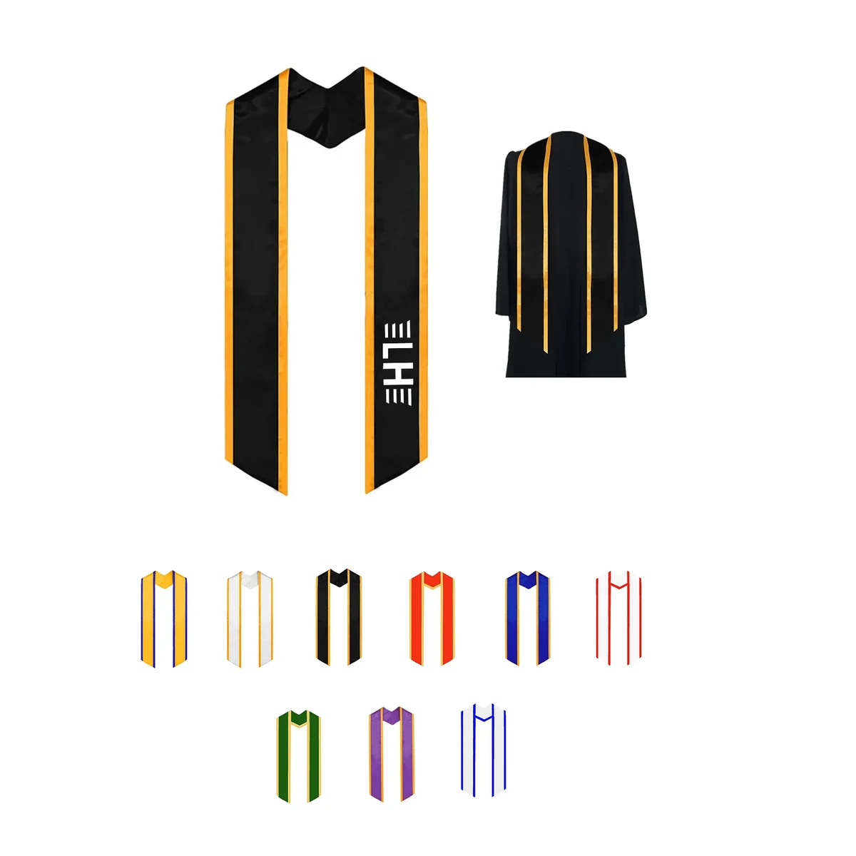 72" Graduation Honor Stole 1