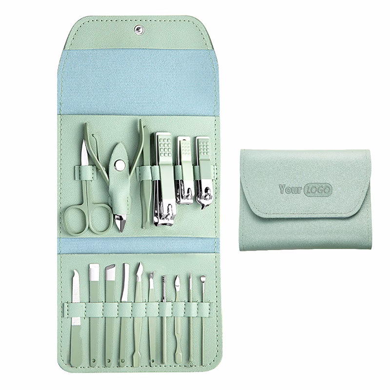 Stainless Steel Nail Tool Set Of 16 Pieces