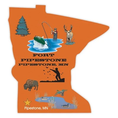 Minnesota Re-Stick-It State Decal 1
