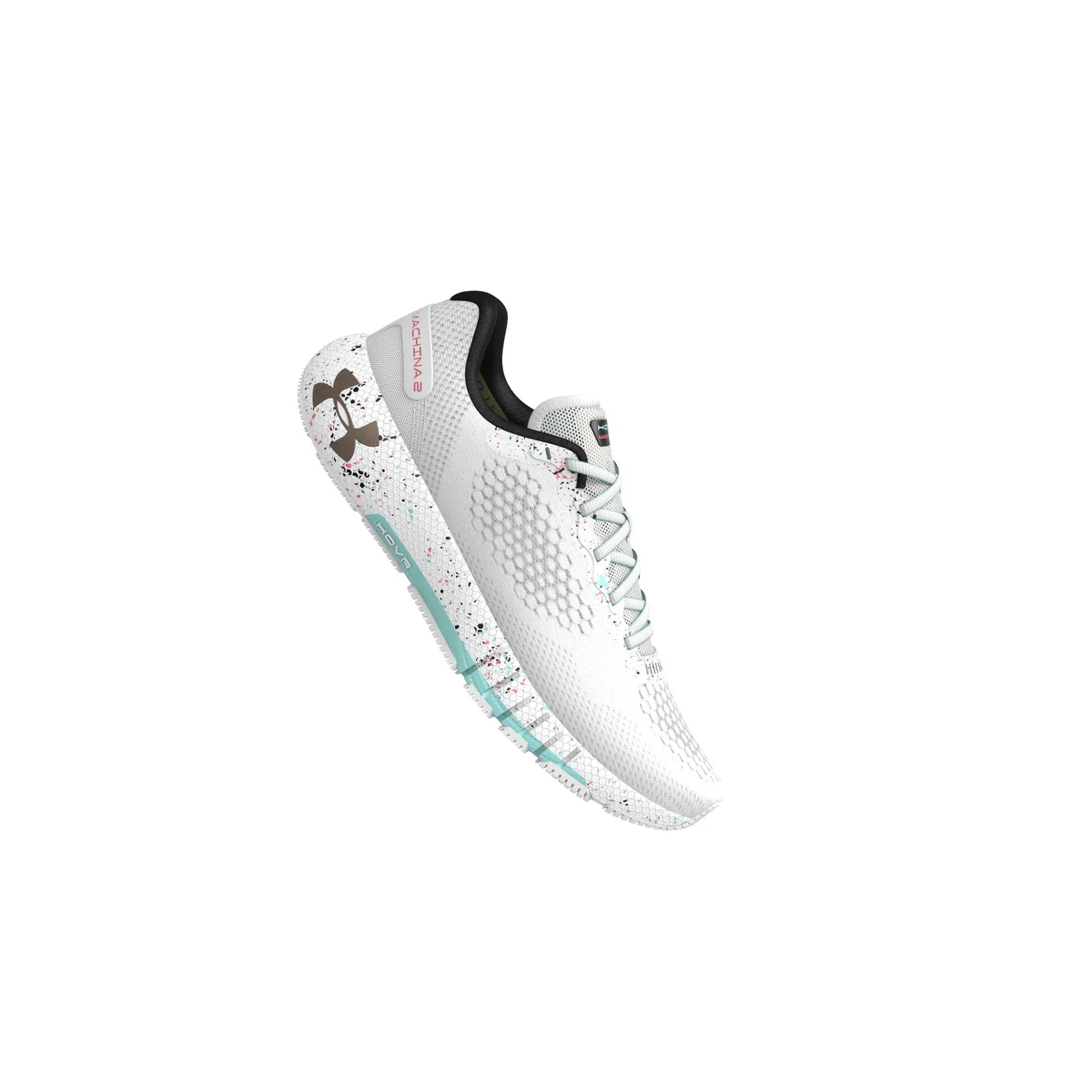 Women's UA HOVR Machina 2 Paint Splatter Running Shoes 1