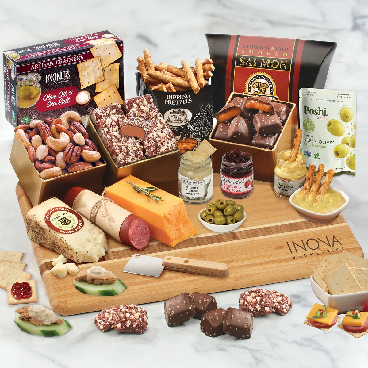 Exquisite Flavors Charcuterie Board 1