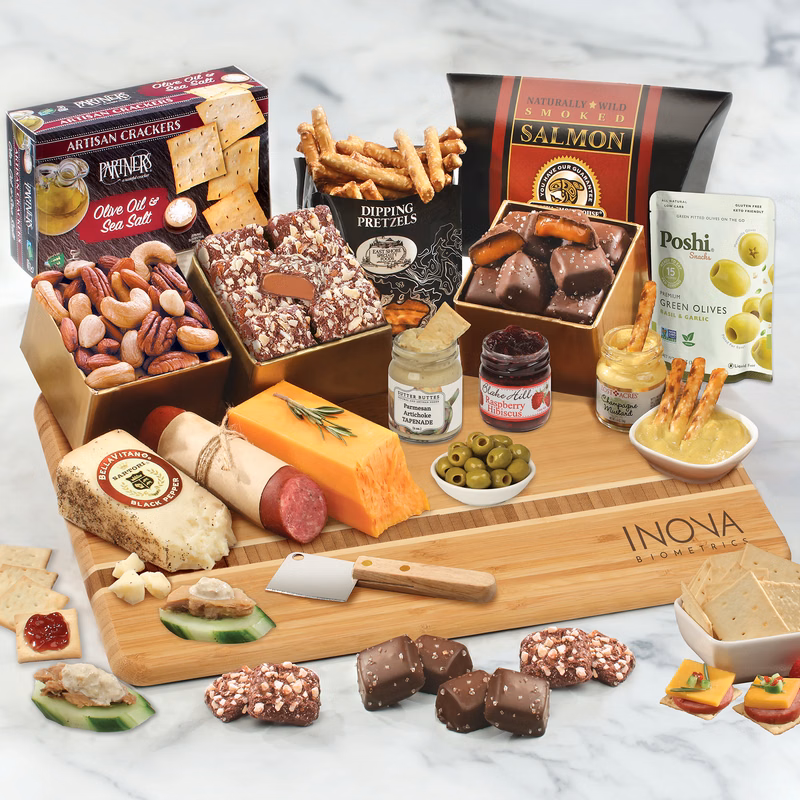 Exquisite Flavors Charcuterie Board
