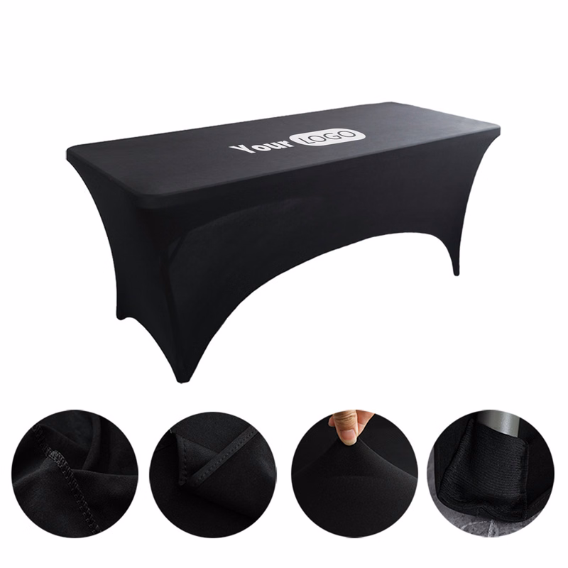 Other Fabric Logo-Ready Table Cover for Events