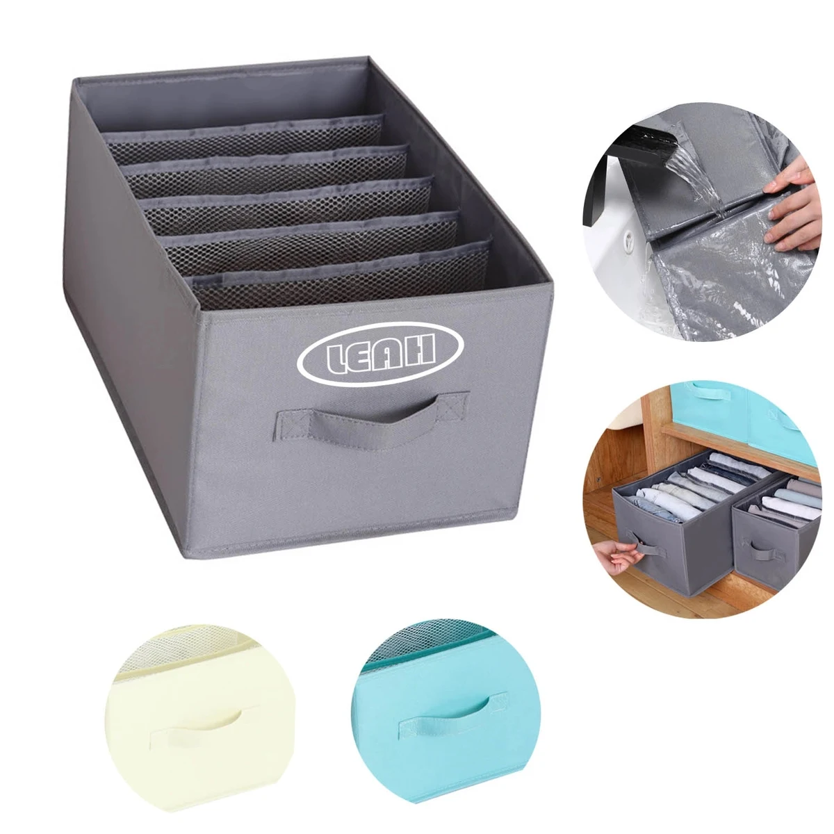 Foldable Underwear Sock Organizer 1