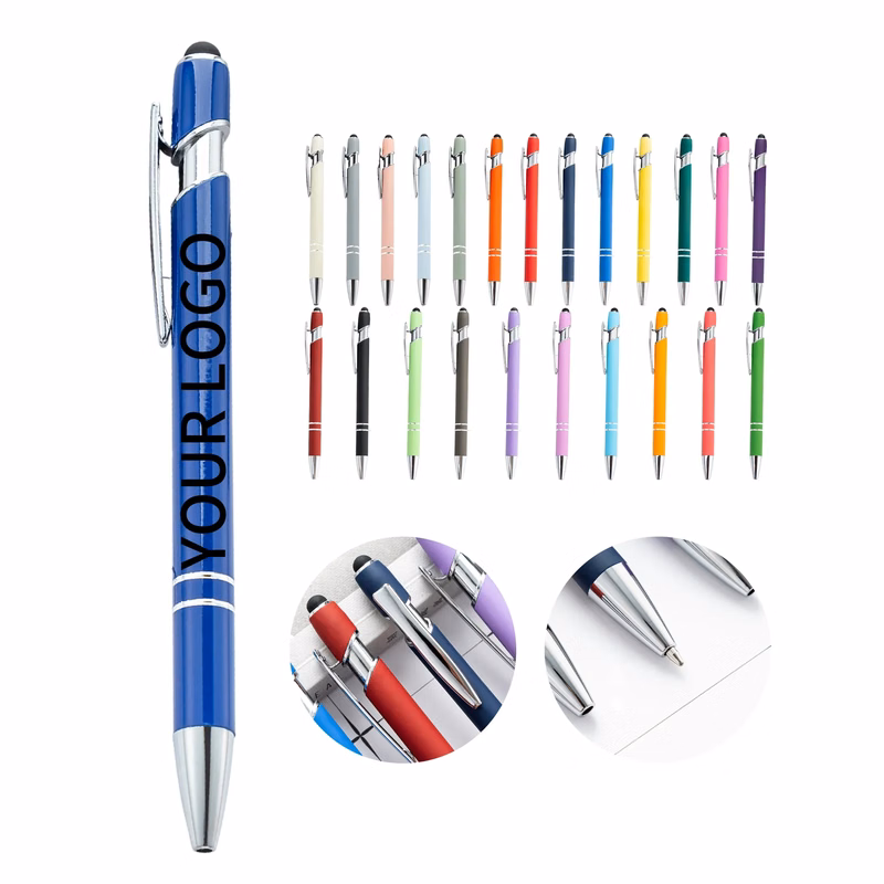 5.6 Inch Stylus Pen Rubberized Metal Body Compact Practical Use