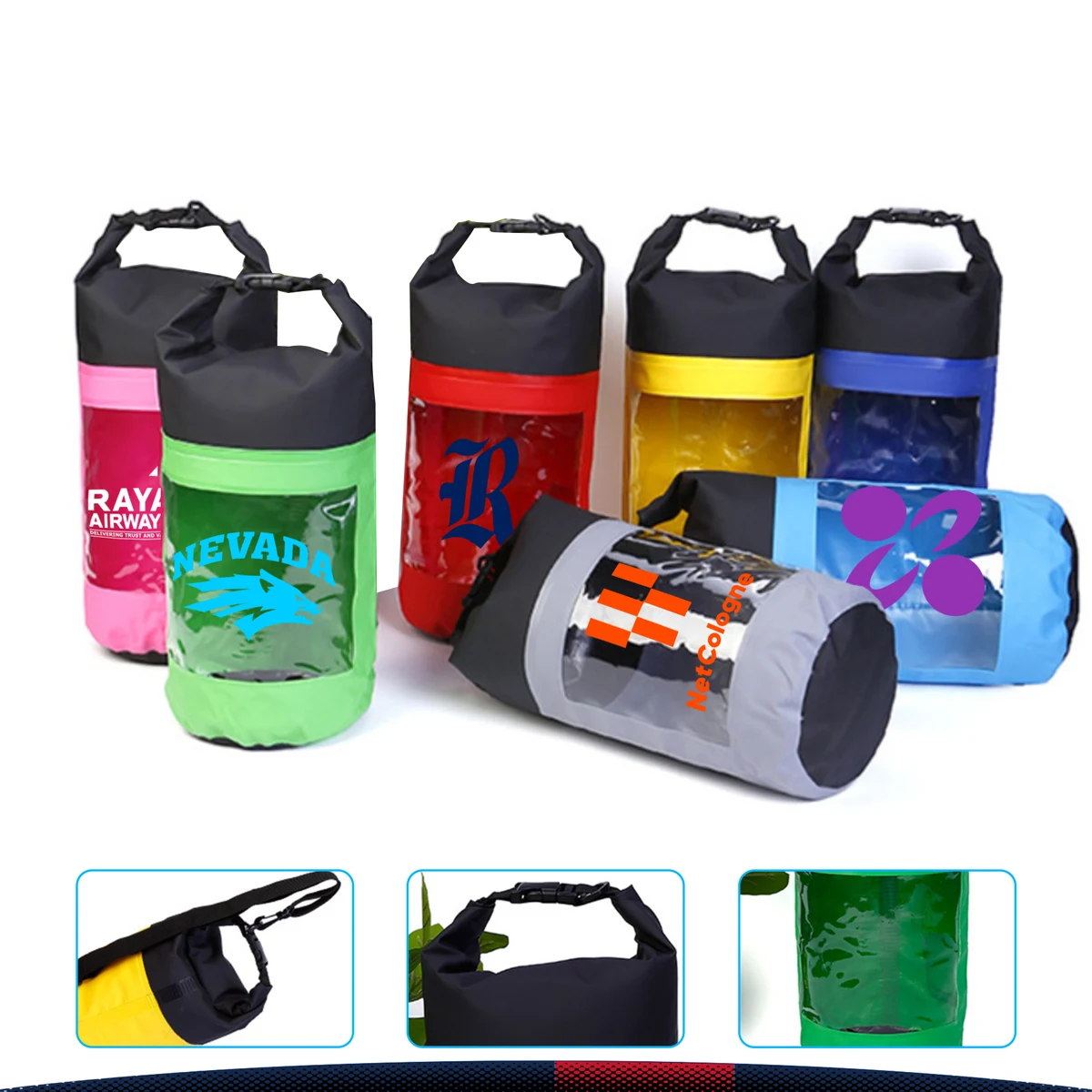 Melissa Waterproof Bags, custom backpack with logo imprint 1