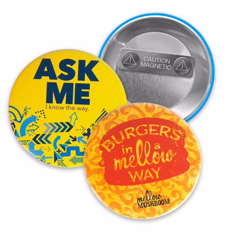 3" Circle Magnet Back Button