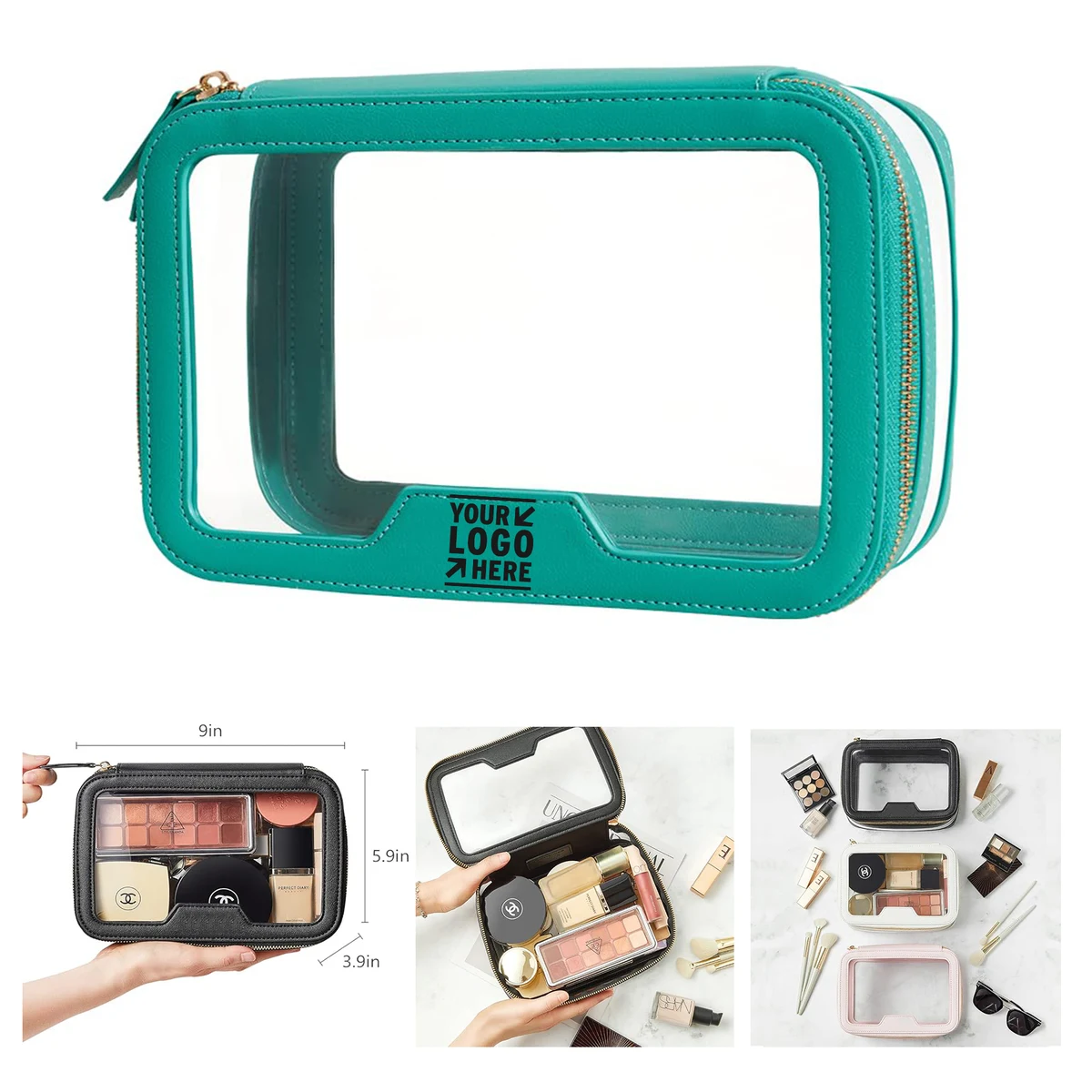 Clear Makeup Case Toiletry Bag 1
