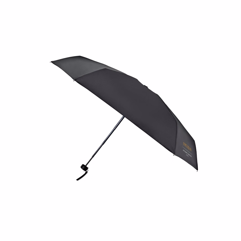 Elements 39" Recycled rPET Manual Mini Folding Umbrella