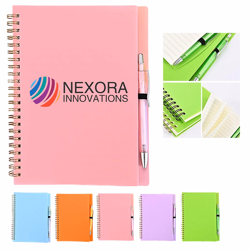 A5 Spiral Journal with Double Ring Binding Design