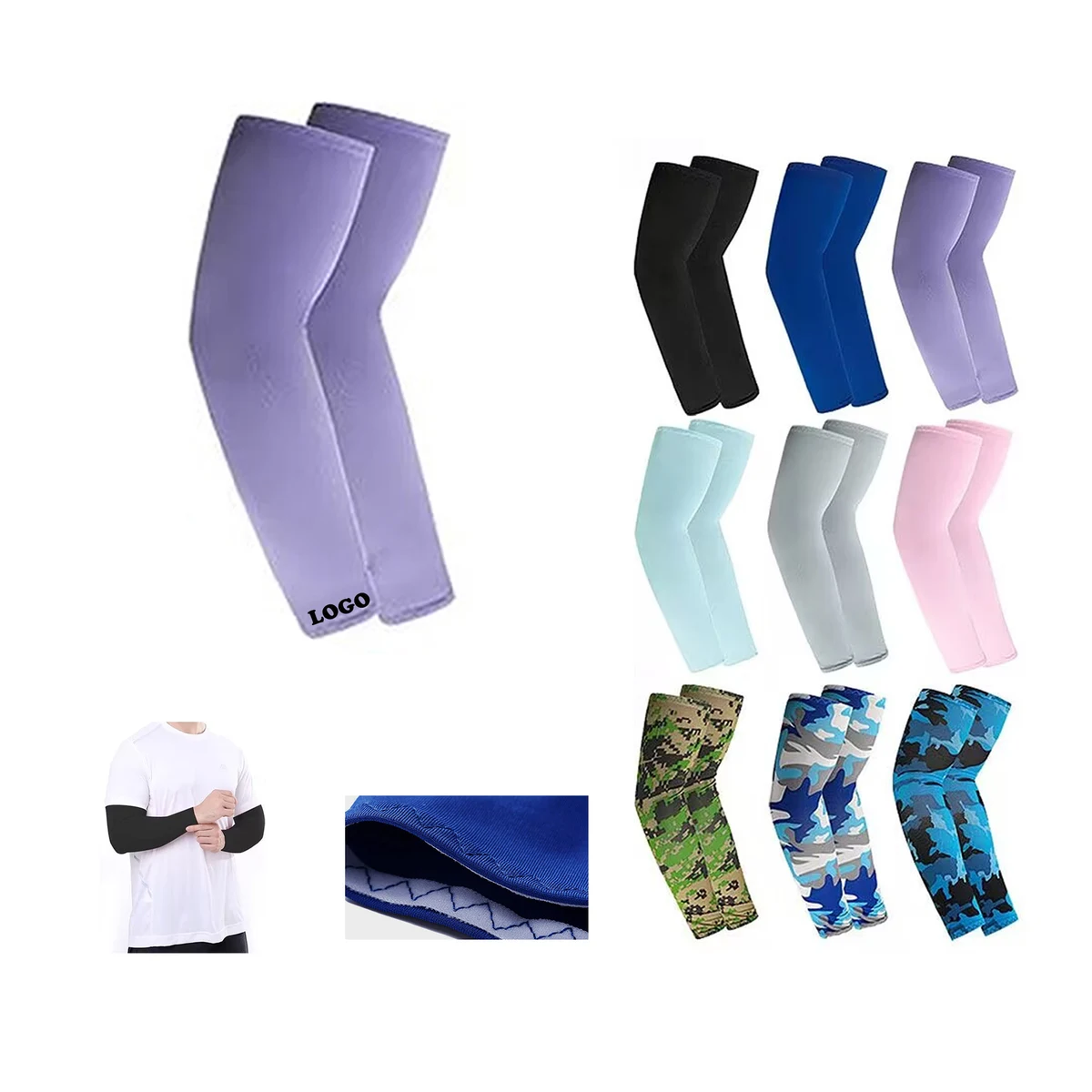 MOQ 10 pcs Cooling Sun Sleeves 1