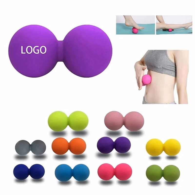 Yoga Double Silicone Body Massage Ball