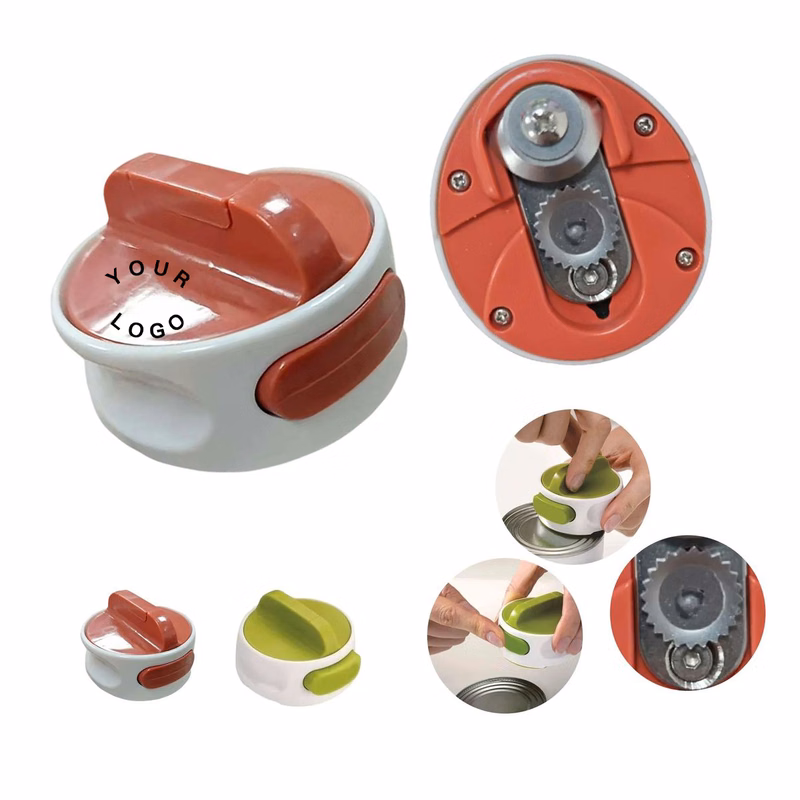 ABS Can Opener with Adjustable Blade and Ergonomic Grip