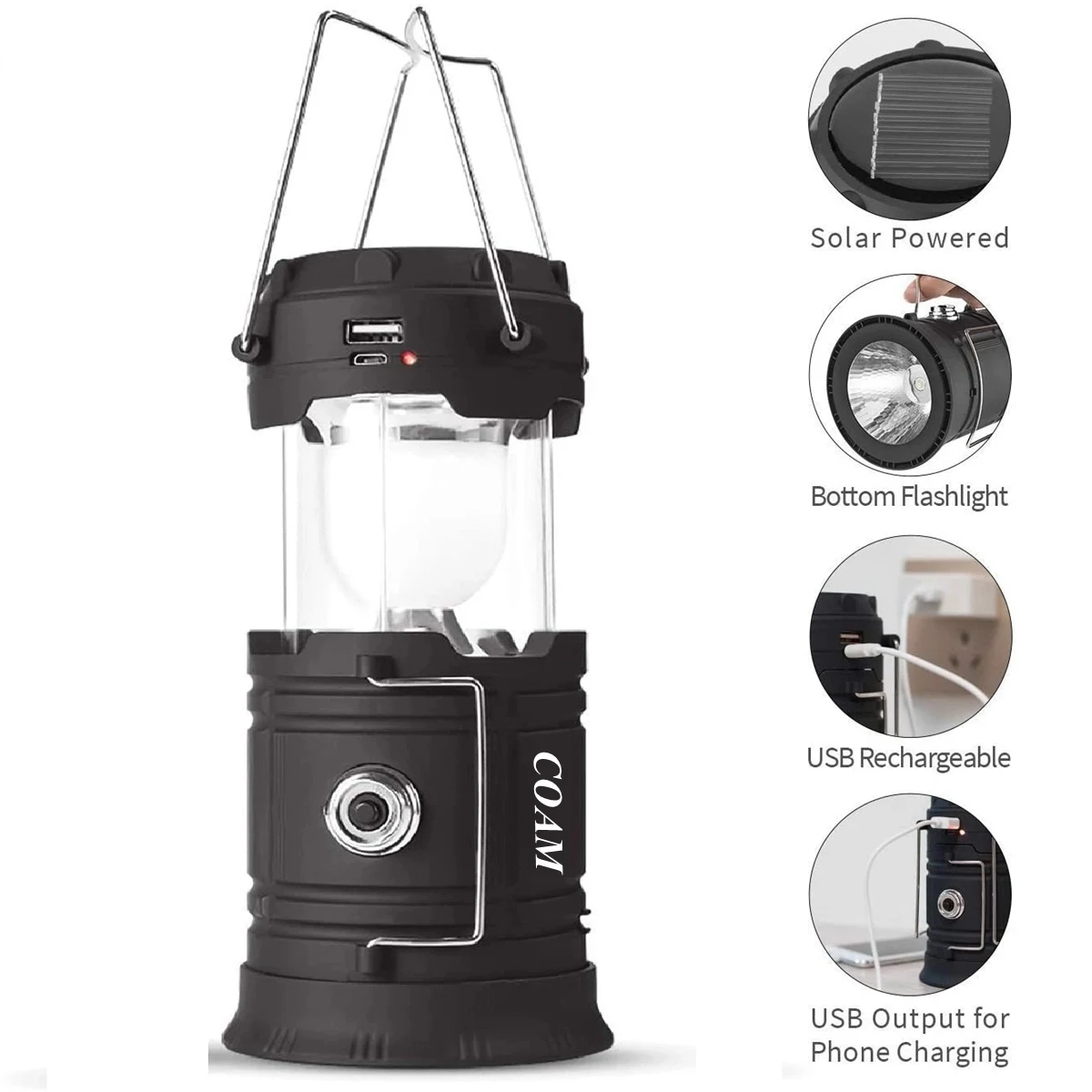 Multi-Function Solar Camping Lantern 1