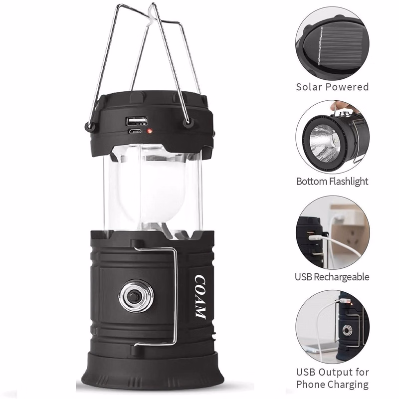 Multi-Function Solar Camping Lantern
