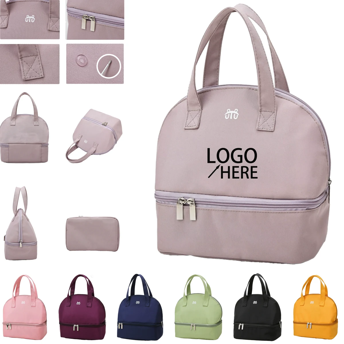 Multi-Functional Oxford Tote Bag, custom tote bag with logo imprint 1