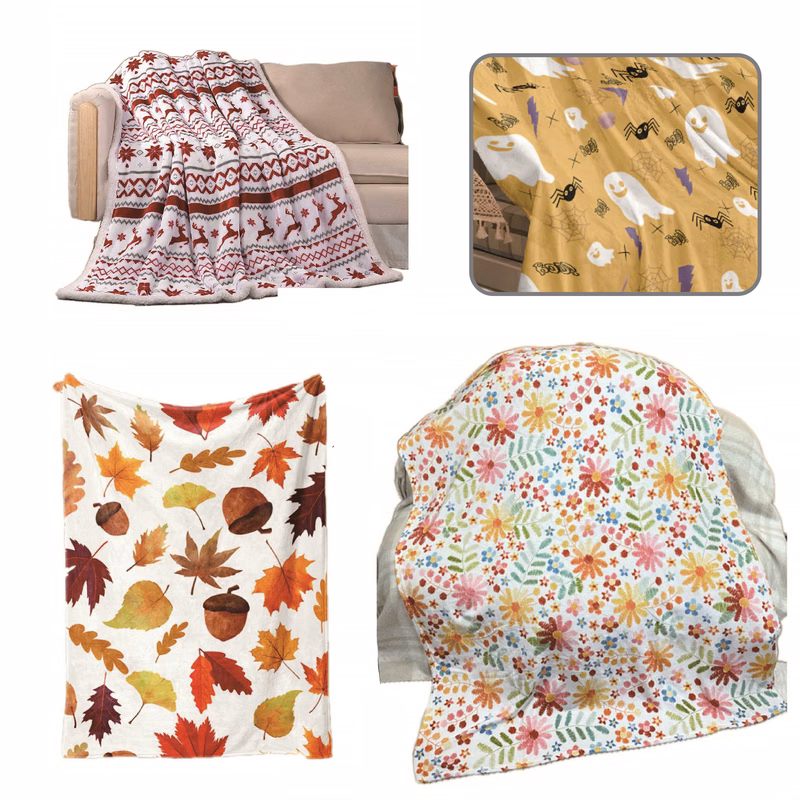 Couch Flannel Blanket
