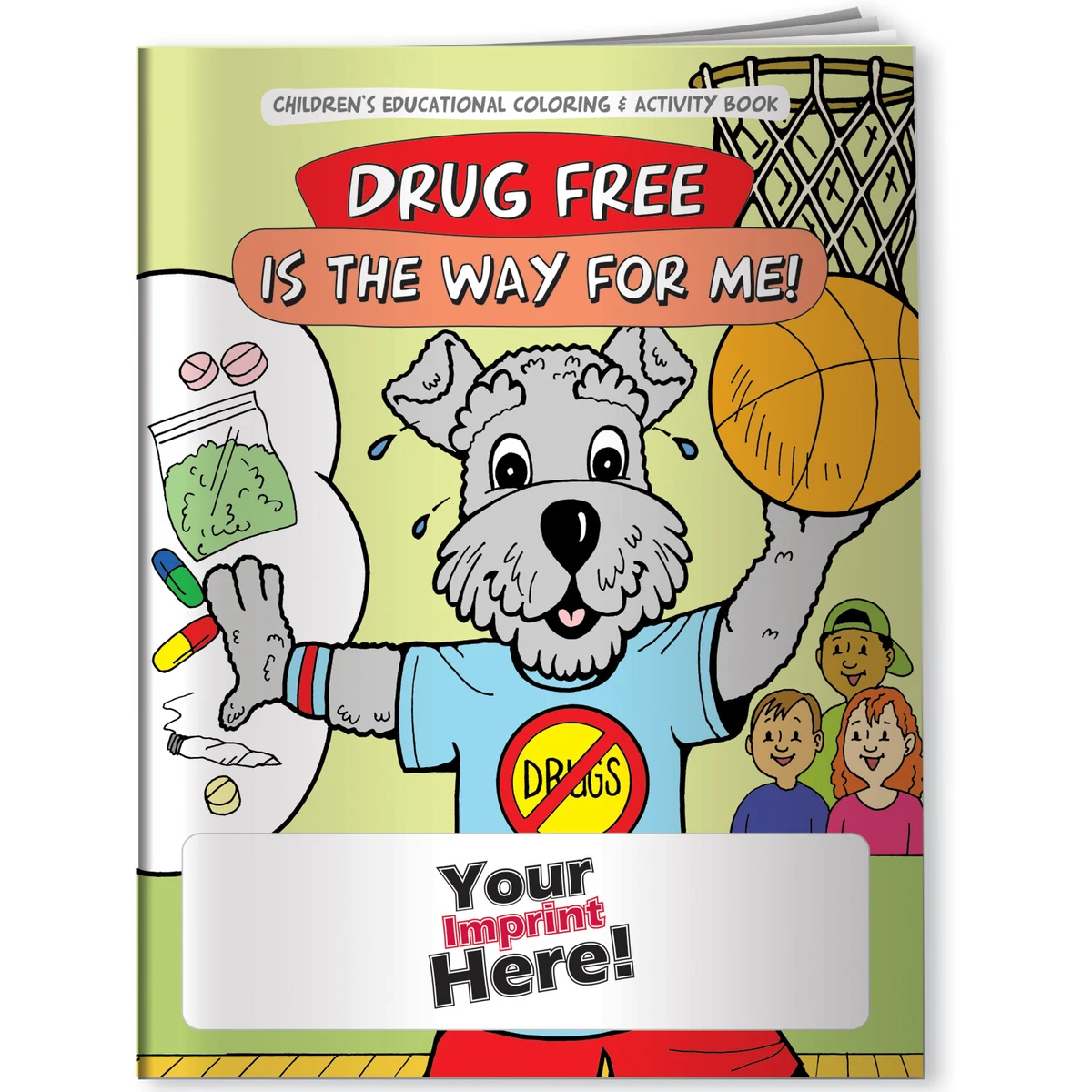 Coloring Book - Drug Free is the Way for Me! 1