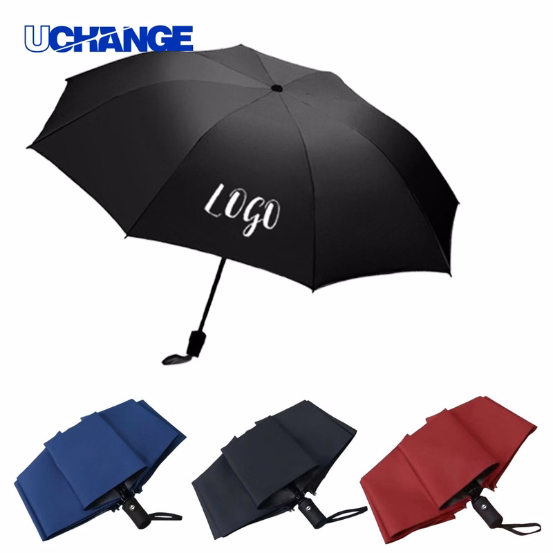 8 Rib Folding Automatic Umbrella