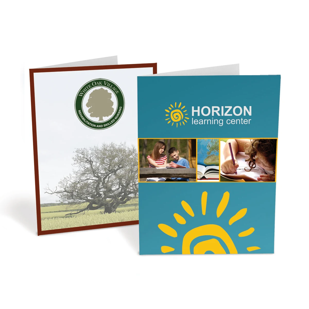 Folders – 4 Color Ink Imprint Classic Stock 1
