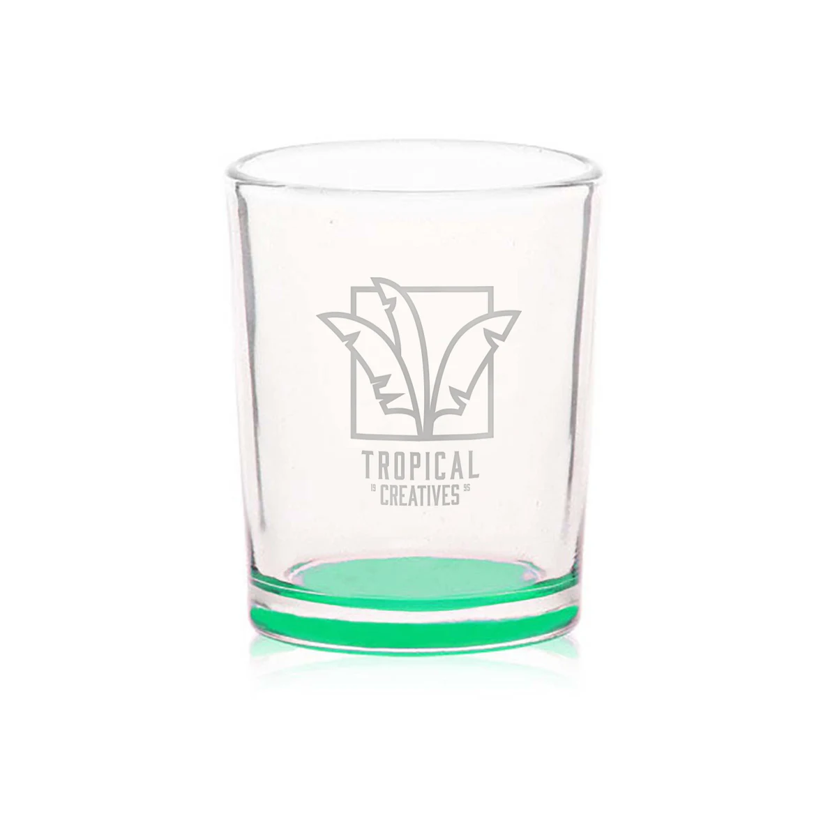 3 oz. Glass Votive Candle Holder (Engrave Imprint) 1