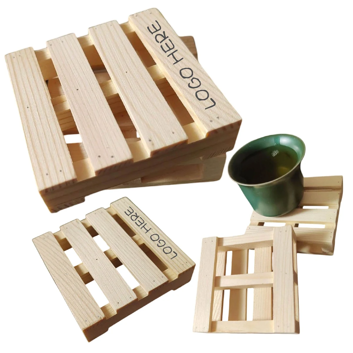 Mini Pallet Coasters 1