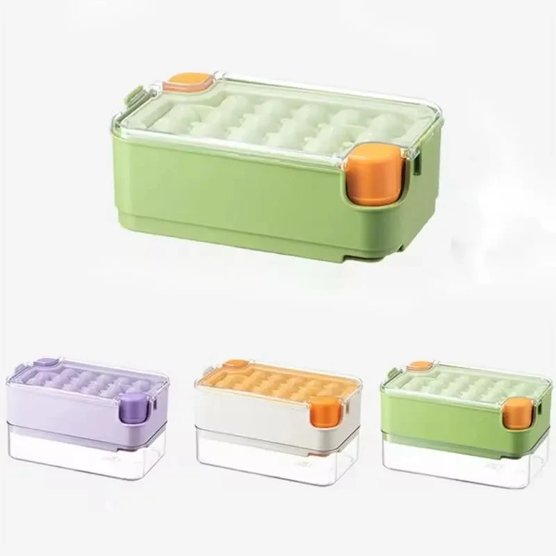 Ice Cube Tray with Lid and Bin 1