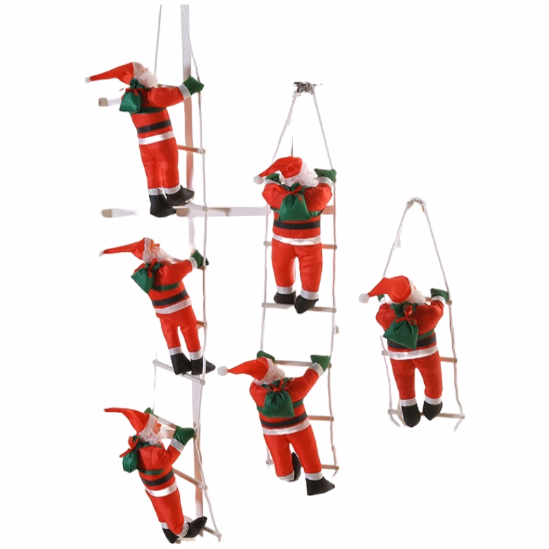 Climbing Ladder Santa Claus