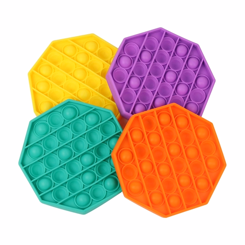 Hexagon Push Bubble Toy